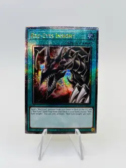 Yugioh! Red-Eyes Insight - RA03-EN061 - Quarter Century Secret Rare - Image 1