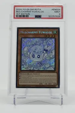 Yu-Gi-Oh! ROTA-EN024 - Mulcharmy Fuwalos - Rage of the Abyss - 1st Ed - PSA 9 - Image 1