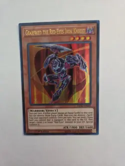 Yu-Gi-Oh! - Gearfried the Red-Eyes Iron Knight - LEDU-EN002 - Ultra - 1st Ed LP - Image 1