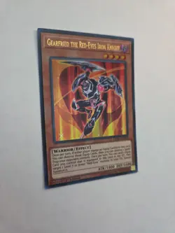 Yu-Gi-Oh! - Gearfried the Red-Eyes Iron Knight - LEDU-EN002 - Ultra - 1st Ed LP - Image 2