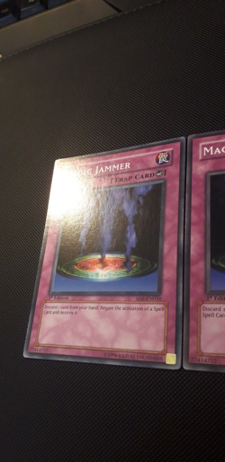 Yu-Gi-Oh! 3x Magic Jammer, SD5/SYE/SDP, Common, 1./2. Edition, Englisch, EX - Image 2
