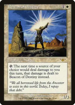BEACON OF DESTINY - Legions - MTG Magic the Gathering Card - Rare - Image 1