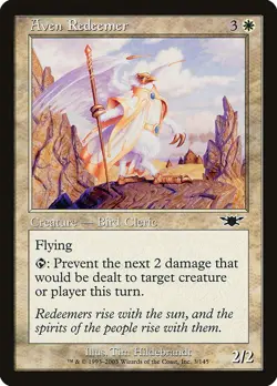 AVEN REDEEMER - Legions - MTG Magic the Gathering Card - Common - Image 1