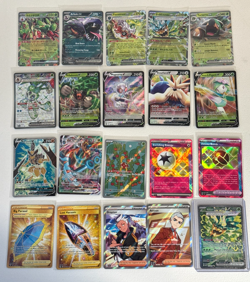 Rare Pokemon Card Lot of 20! Teal Mask Ogerpon SIR, Shuckle AR + More! - Image 1