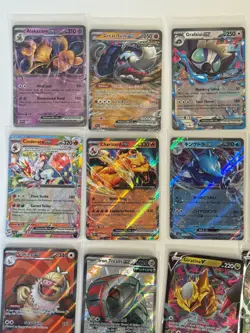 Rare Pokemon Card Lot of 20! Charizard ex Full Art, Shiny Riolu, V, ex + More! - Image 2