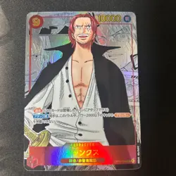 Shanks OP01-120 SEC Comic Parallel Manga Alt Art ONE PIECE Card Used Japanese JP - Image 1