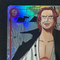 Shanks OP01-120 SEC Comic Parallel Manga Alt Art ONE PIECE Card Used Japanese JP - Image 2