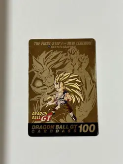 Dragon Ball GT Carddass No 100 PSA 1996 Rare Collector Card - Image 1