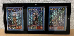 Dragon Ball Carddass Selfish Goku 3 Card Set Overseas Edition Collectible - Image 1