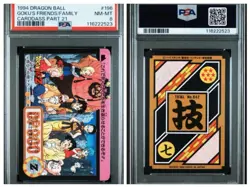 Dragon Ball Carddass Gokus Friends Family PSA 8 1994 Collectible Card Set - Image 3