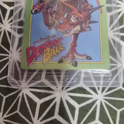 Dragon Ball Card Goku Riding Dinosaur Collectible Used - Image 3