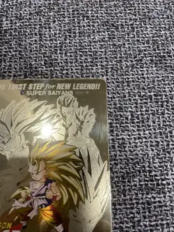 Dragon Ball Carddass No 100 Son Goku Gold Card Used - Image 4