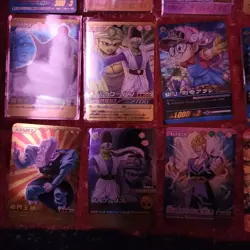 Dragon Ball Card Set 15 holo cards Goku Vegeta Frieza Collectible Used - Image 3