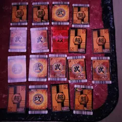 Dragon Ball Card Set and Martial Arts Cards Glossy Used - Image 2