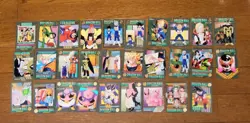 Dragon Ball Visual Adventure Card Set 29 Pieces Used Collectible - Image 1