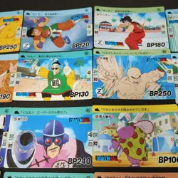 Dragon Ball Carddass 2nd Edition 36 Card Set Characters Goku Krillin Vegeta - Image 3