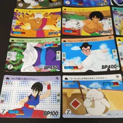 Dragon Ball Carddass 2nd Edition 36 Card Set Characters Goku Krillin Vegeta - Image 5