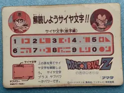 Dragon Ball Z PP Card Raditz No 5 6th Edition Used Collectible - Image 2