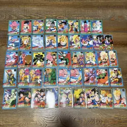 Dragon Ball Z Super Battle Carddass 44 Card Vintage 1995 Made in Japan Used - Image 1