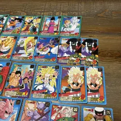 Dragon Ball Z Super Battle Carddass 44 Card Vintage 1995 Made in Japan Used - Image 4