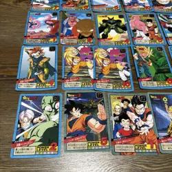 Dragon Ball Z Super Battle Carddass 44 Card Vintage 1995 Made in Japan Used - Image 5