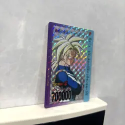 Dragon Ball Carddass Trunks No 842 PP Card Visual Adventure Used - Image 3