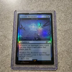 Unstable Harmonics - Rhystic Study Foil Secret Lair MTG SHIPS FAST - Image 1