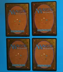 Magic the Gathering MTG Ice Age BLUE SCARAB X 4 LP/EX U 1995 Nice! - Image 3