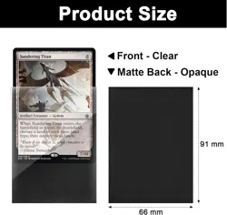 Standard MTG Card Sleeves 500 Pack, Sturdy 500pack, 500pack-multicolor - Image 2
