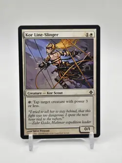 Kor Line-Slinger MTG Magic Cards NM-M Rise of the Eldrazi COMMON - Image 1