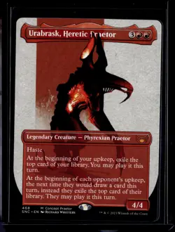 Urabbrask, Heretic Praetor - 468 - SNC - NM - MTG Magic the Gathering - Image 1
