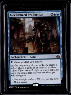 Mechanized Production - 38 - AER - NM - MTG Magic the Gathering - Image 1