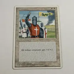 MTG Crusadee 4th Edition Regular Rare -MP/HP - Image 1