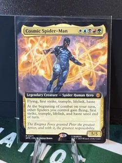 MTG - Cosmic Spider-Man - Extended Art Mythic #271 - Spider-Man NM - Image 1