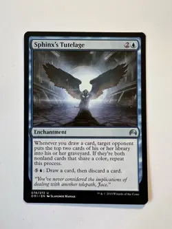 Sphinx's Tutelage - MTG Magic Origins - NM - Image 1