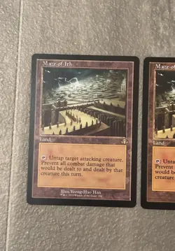 MTG ** Maze of Ith ** Retro Frame ** 2 Card Lot - Image 2