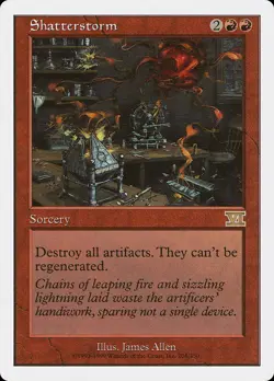 MTG Magic the Gathering Shatterstorm (205/351) Sixth Edition LP - Image 1