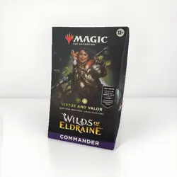 Wilds of Eldraine Commander Deck - Virtue and Valor MTG Brand New Sealed - Image 1
