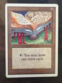 *** UNLIMITED Jayemdae Tome *** MP Played - DUTY FREE - Vintage MtG Magic - Image 1