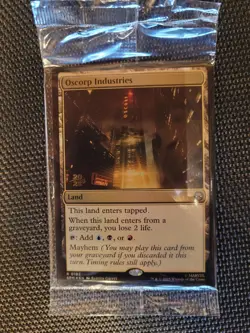 MTG Oscorp Industries Prerelease Promo FOIL 2025 Marvel Spider-Man Sealed - Image 1