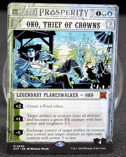 Oko, Thief of Crowns | NM | Mythic Rare | MTG Outlaws of Thunder Junction: Break - Image 1