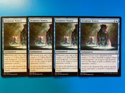 MTG 4x Deeproot Waters # 51 Ixalan Modern Magic the Gathering x4 NM - Image 1