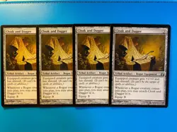 MTG 4x Cloak and Dagger # 141 Morningtide Modern Magic the Gathering x4 NM - Image 1