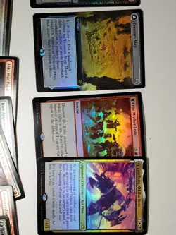 Magic The Gathering MTG Lot of Over 100 Foil Cards Rares Uncommon Common & Lands - Image 3