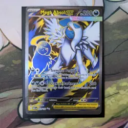 Mega Absol ex 161/132 Mega Evolution Pokemon card Full Art Ultra Rare NM/M - Image 1