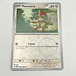 Pawniard Pokemon Scarlet Violet Black Bolt Reverse Holo 064/086 - Image 1