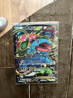 Venusaur EX XY123 - Black Star Promo - Pokemon Card - NM - Image 1