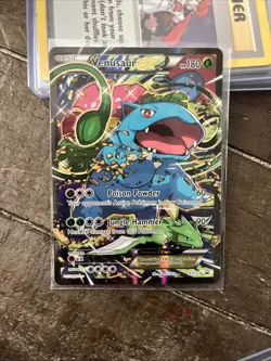 Venusaur EX XY123 - Black Star Promo - Pokemon Card - NM - Image 2