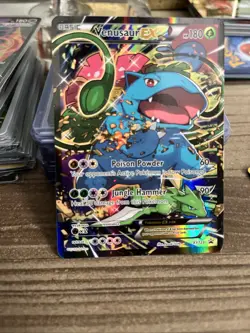 Venusaur EX XY123 - Black Star Promo - Pokemon Card - NM - Image 3