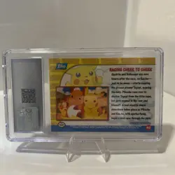 CGC 9 1999 Topps Pokemon The First Movie #48 - Racing Cheek to Cheek ft. Pikachu - Image 2